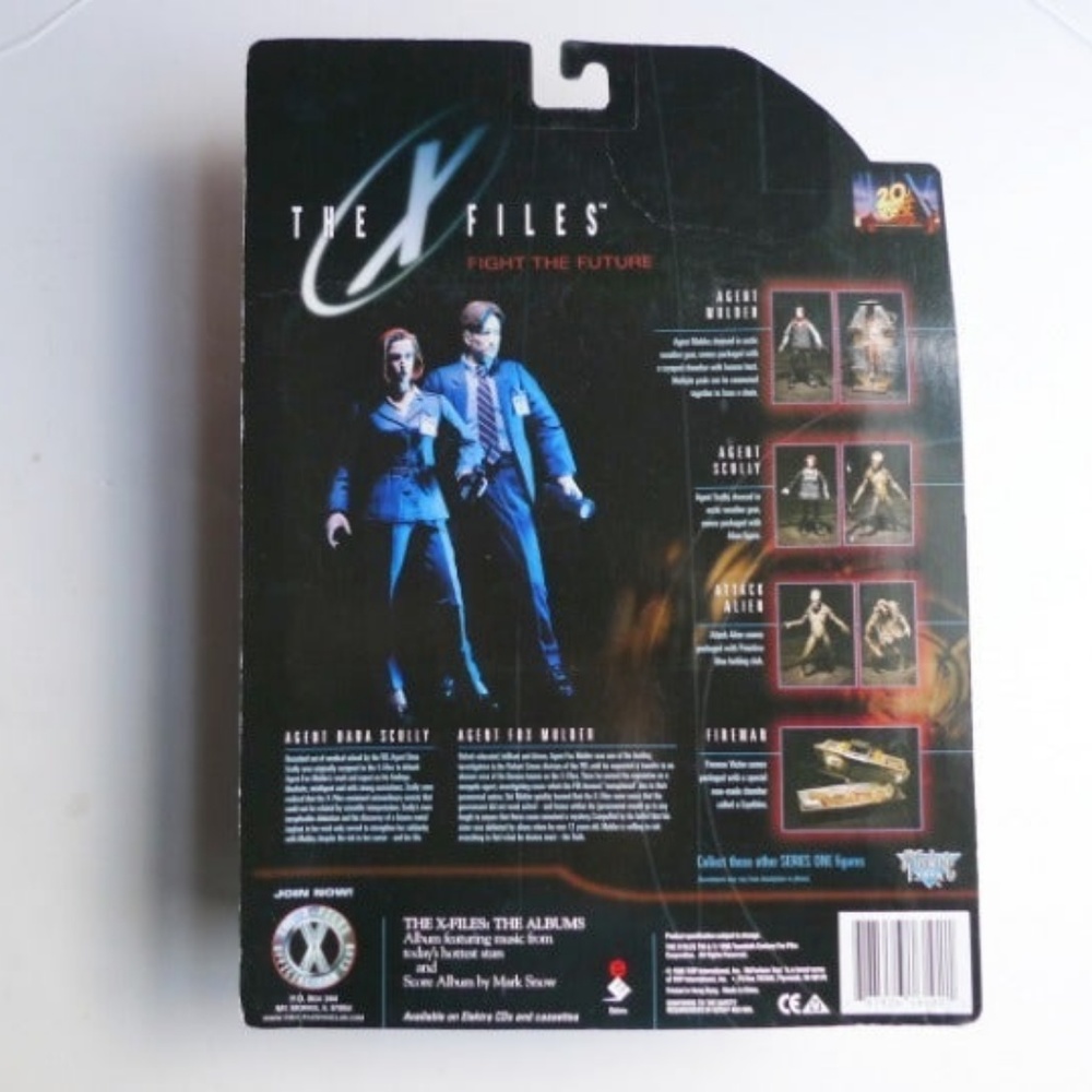 1998 The X Files Agent Scully Cycopod set figures - Picture 5 of 6